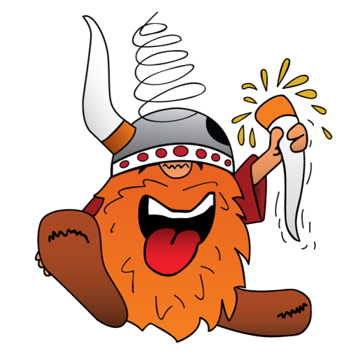 Decorative image of "Drunky the Viking."